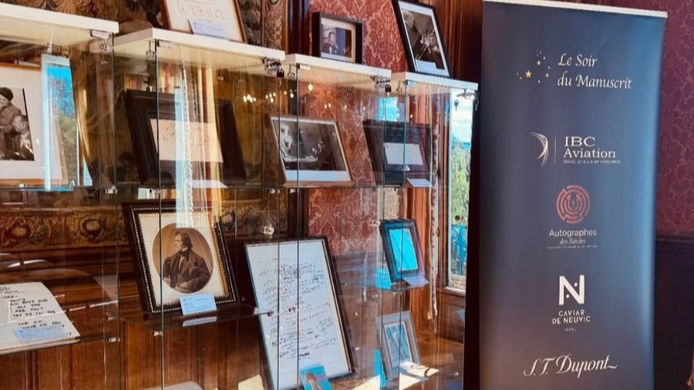 Le Soir du Manuscrit, IBC Aviation night on 30 September 2025 at the Cercle de l'Union Interalliée