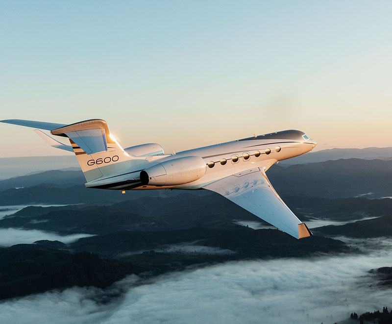 Gulfstream G600 en vol