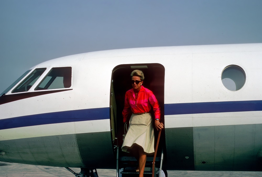 arrivée de Jacqueline Auriol à Abdijan