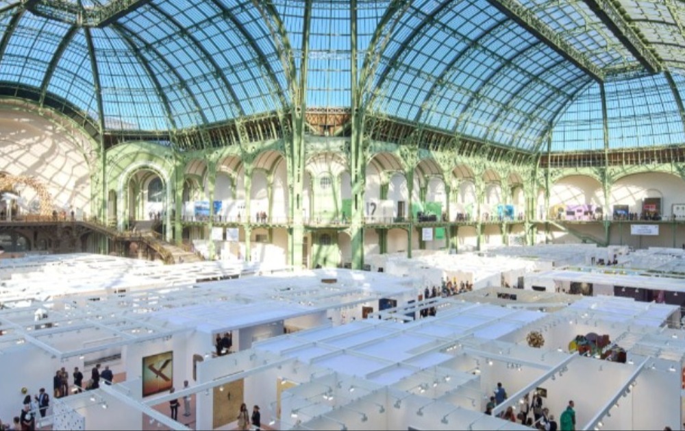 Verriere du Grand Palais accueillant Art Basel Paris