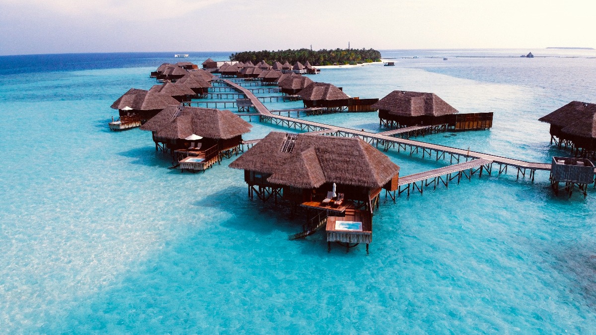 les maldives en jet privé