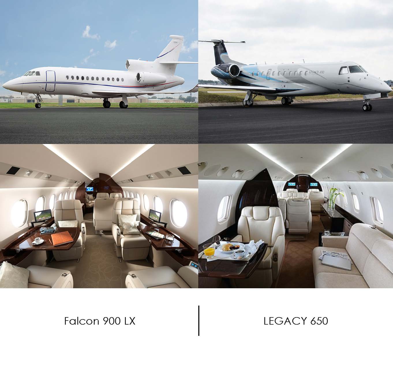 newsletterFALCON 900LX vs LEGACY 650 photo