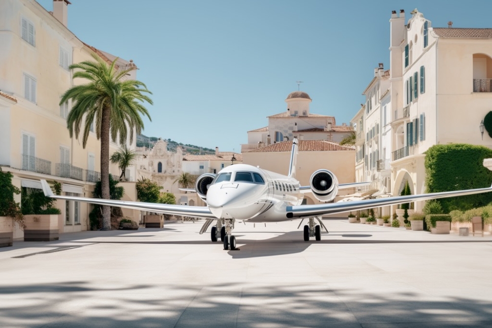 Jet privé St-Tropez