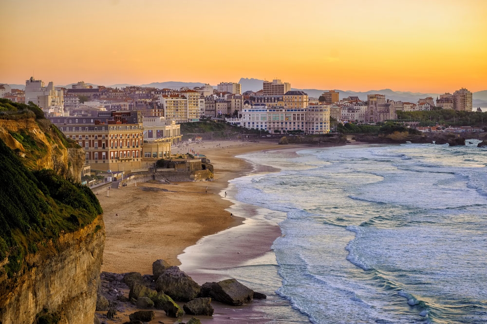 Biarritz en jet privé