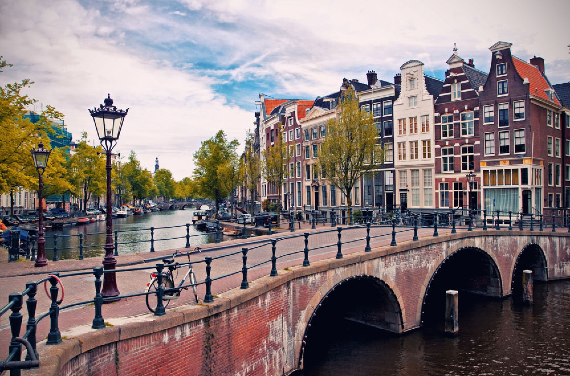 Amsterdam, Netherlands in private jet